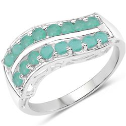 0.91 ctw Genuine Ruby .925 Sterling Silver Pendant