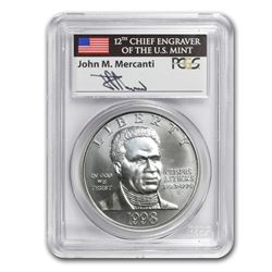 1998-S Black Patriots $1 Silver Commem MS-69 PCGS