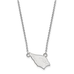 Sterling Silver Arizona Cardinals Small Pendant Necklace