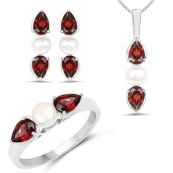 14K Rose Gold Plated 6.53 ctw Genuine Amethyst and Tanzanite Brass Ring