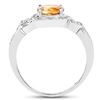 Image 2 : 0.75 ctw VS/SI Diamond Solitaire Halo Ring 14K Yellow Gold