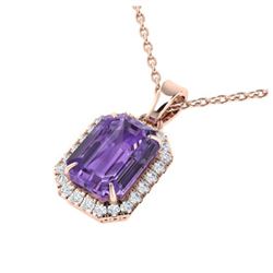 0.75 ctw VS/SI Diamond Earrings Halo 18K White Gold