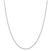 Image 1 : 14k WG 1.40 mm Solid Polished Cable Chain Necklace - 16 in.