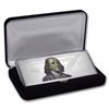 Image 1 : 4 oz Silver Colorized Bar - 2019 $100 Bill (w/Box & COA)