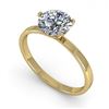 Image 1 : 1.0 ctw VS/SI Diamond Solitaire Ring 18K 2-Tone Gold