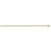 Image 1 : 14k Yellow Gold 1.85 mm Semi-Solid Curb Link Chain - 20 in.