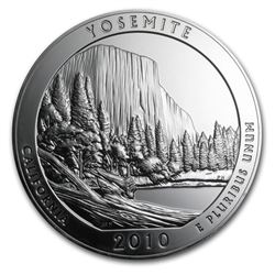 2010 5 oz Silver ATB Yosemite National Park\, CA
