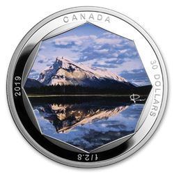 2019 Canada 2 oz Ag $30 Peter McKinnon Photo Series: Mount Rundle