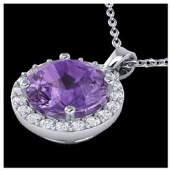 0.51 ctw H-SI/I Diamond Solitaire Necklace 10K Yellow Gold