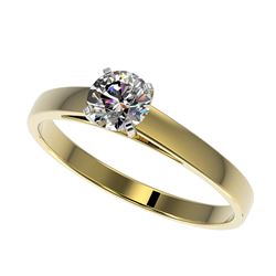 0.75 ctw VS/SI Diamond Ring 18K Yellow Gold