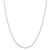 Image 1 : Sterling Silver 1 mm Round Snake Chain - 24 in.
