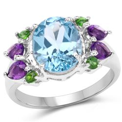 2.30 ctw Genuine Peridot .925 Streling Silver Earrings