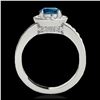 Image 2 : 2.25 ctw SI/I Fancy Intense Yellow Diamond Ring 10K White Gold