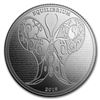 Image 1 : 2019 Tokelau 1 oz Silver $5 Equilibrium Butterfly BU