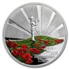 Image 1 : 2018 Australia 1 oz Ag $1 The Anzac Spirit We Will Remember Them