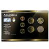 Image 1 : Argentina 1 Centavo-2 Pesos 7 Coin Set BU
