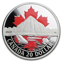 2017 Canada 1 oz Silver $20 Coast Series: Arctic Coast