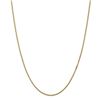Image 1 : 14k 1.5 mm Box Chain Necklace - 18 in.