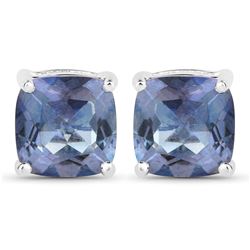 0.09 ctw Genuine White Topaz .925 Sterling Silver Bracelet