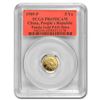 Image 1 : 1989 China 1/20 oz Proof Gold Panda PR-69 PCGS