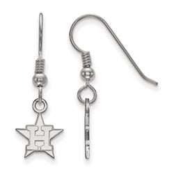 Sterling Silver MLB Houston Astros Dangle Earrings