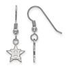 Image 1 : Sterling Silver MLB Houston Astros Dangle Earrings