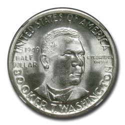 1949-S Booker T. Washington Half Dollar MS-66 NGC