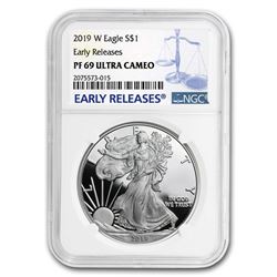 2019-W Silver American Eagle PF-69 NGC (Early Releases)