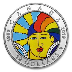 2019 Canada 1/2 oz Silver $10 Equality
