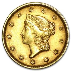 $1 Liberty Head Gold Type 1 AU (Random Year)