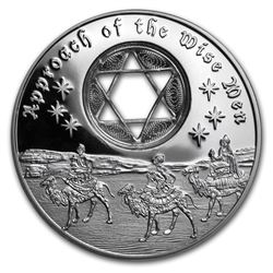 2016 Niue 1 oz Silver $2 Approach of The Wise Men (w/Filigree)