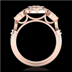 3.25 ctw H-SI/I Diamond 3 Stone Ring 10K White Gold