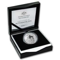 2018 Australia 1 oz Proof Silver Kangaroo (w/Box and COA)