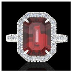 1.07 ctw VS/SI Diamond Solitaire Art Deco Stud Earrings 18K Yellow Gold