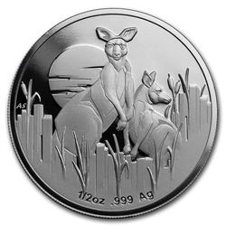 2020 Australia Silver $1 Kangaroo at Dawn Proof