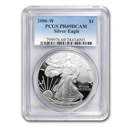 2006-W Proof Silver American Eagle PR-69 PCGS