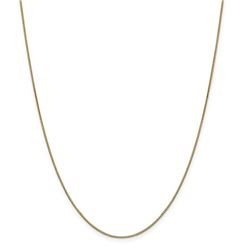 14k Yellow Gold .90 mm Box Chain - 22 in.
