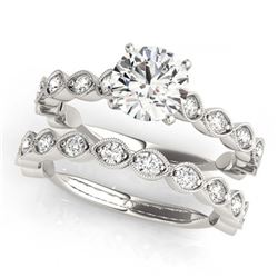 2.69 ctw Ruby & Diamond Ring 14K White Gold