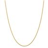 Image 1 : 14k Yellow Gold 1.5 mm Parisian Wheat Chain - 22 in.