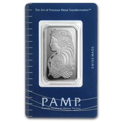 20 gram Silver Bar - PAMP Suisse (Fortuna\, In Assay)