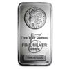 Image 1 : 5 oz Silver Bar - Morgan Design