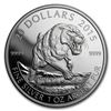 Image 1 : 2015 Canada 1 oz Silver Prehistoric Animals Sabre-Tooth Cat