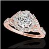 Image 1 : 1.60 ctw SI/I Fancy Intense Yellow Diamond Ring 10K White Gold