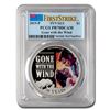 Image 1 : 2019 Tuvalu 1 oz Gone with the Wind 80th Anniv PR-70 PCGS (FS)