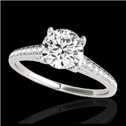 100 ctw Green Tourmaline & Diamond Necklace 14K Yellow Gold