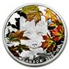 Image 1 : 2019 Canada 2 oz Silver $30 Maples Leaves and the Wily Wolf