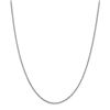Image 1 : Sterling Silver 1.7 mm Diamond Cut Rope Chain - 24 in.