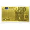 Image 1 : 1 gram Gold Note - 100 Euro Note Replica (New Design)