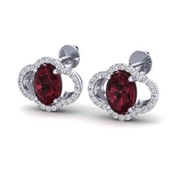 5.29 ctw Genuine Black Sapphire and White Topaz .925 Sterling Silver Ring