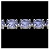 Image 1 : 2.18 ctw Fancy Intense Blue Diamond Art Deco Earrings 18K Rose Gold